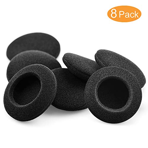 Almohadillas Auriculares,TesRank Almohadilla Espuma Reemplazo 8 Piezas Oído Repuesto Esponja Earpads Compatible con Mayorías de Auriculares- Negro,49-53mm/1.93"-2.1" Almohadillas Auriculares,TesRank Almohadilla Espuma Reemplazo 8 Piezas Oído Repuesto Esponja Earpads Compatible con Mayorías de Auriculares- Negro,49-53mm/1.93"-2.1"