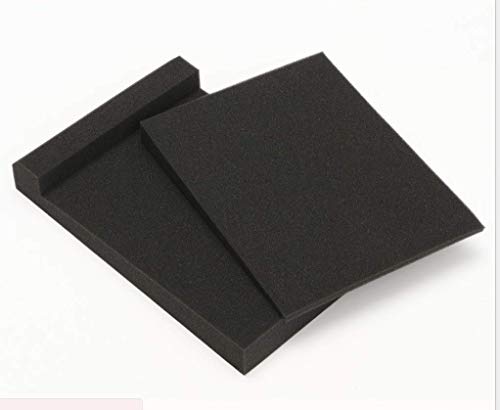 Almohadillas de Aislamiento para Monitor de Estudio, Espuma Acústica de Alta Densidad Aislamiento en Piezas Antivibraciones para Altavoces Almohadillas de Aislamiento para Monitor de Estudio, Espuma Acústica de Alta Densidad Aislamiento en Piezas Antivibraciones para Altavoces