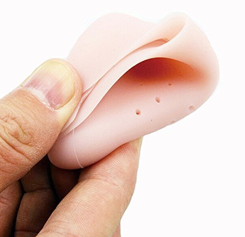 Almohadillas de gel de silicona suave para zapatos de ballet y danza, con protector de agujero transpirable para zapatos de ballet puntiagudos, color desnudo, paquete de 1 par Almohadillas de gel de silicona suave para zapatos de ballet y danza, con protector de agujero transpirable para zapatos de ballet puntiagudos, color desnudo, paquete de 1 par