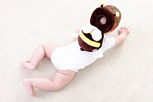 Almohadillas de seguridad ajustables para bebés y bebés, para bebés, con cabeza protectora, para abejas pequeñas marrón marrón Almohadillas de seguridad ajustables para bebés y bebés, para bebés, con cabeza protectora, para abejas pequeñas marrón marrón