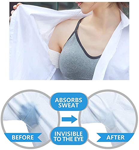 Almohadillas de sudor para las axilas, desechables de absorción de sudor almohadillas de verano, antitranspirante desodorante hombre mujer axila absorción de sudor almohadilla (80pcs 40 pares) Almohadillas de sudor para las axilas, desechables de absorción de sudor almohadillas de verano, antitranspirante desodorante hombre mujer axila absorción de sudor almohadilla (80pcs 40 pares)