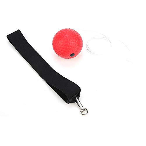 Alomejor Bola de Boxeo Reflejo de Entrenamiento Boxer Head Fight Ball para Ejercicios de Entrenamiento de Boxeo, Relajarse Alomejor Bola de Boxeo Reflejo de Entrenamiento Boxer Head Fight Ball para Ejercicios de Entrenamiento de Boxeo, Relajarse