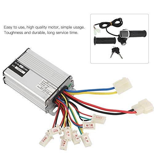 Alomejor E-Bike Controller Set 48V 1000W E-Bike Power Display Kit Controlador y Juego de manijas giratorias con empuñadura del Acelerador de Pulgar Alomejor E-Bike Controller Set 48V 1000W E-Bike Power Display Kit Controlador y Juego de manijas giratorias con empuñadura del Acelerador de Pulgar