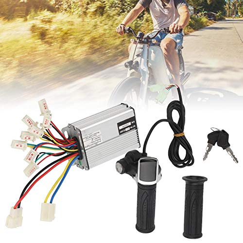 Alomejor E-Bike Controller Set 48V 1000W E-Bike Power Display Kit Controlador y Juego de manijas giratorias con empuñadura del Acelerador de Pulgar Alomejor E-Bike Controller Set 48V 1000W E-Bike Power Display Kit Controlador y Juego de manijas giratorias con empuñadura del Acelerador de Pulgar