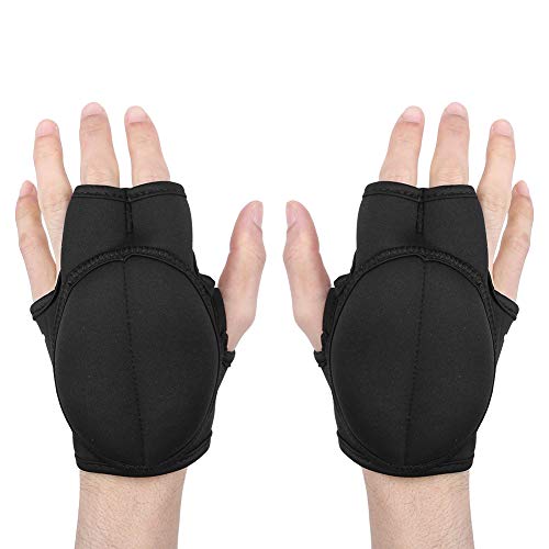 Alomejor Guantes ponderados 1 par de Bolsa de Arena para la muñeca para Esculpir la Fuerza Cardio Aeróbicos Coordinación de la Velocidad de la Mano Fitness