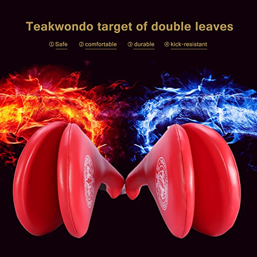 Alomejor Kickboxing Pad de Entrenamiento Kicking Target Taekwondo Kick Pads para Kickboxing Entrenamiento de Combate Deportes Karate Kicking Target Adulto Alomejor Kickboxing Pad de Entrenamiento Kicking Target Taekwondo Kick Pads para Kickboxing Entrenamiento de Combate Deportes Karate Kicking Target Adulto