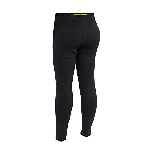 Alomejor Sauna Legging Pantalones Neopreno Sudor Caliente Forma del Cuerpo Hombres Mujeres para acondicionamiento físico para Adelgazar(XL)