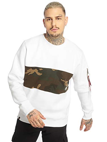 Alpha Industries Hombres Ropa Superior/Jersey Camo Bar