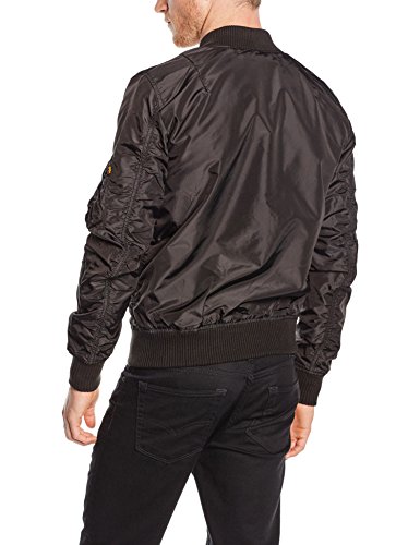 Alpha Industries MA-1 TT Chaqueta, Negro (Black 03), M para Hombre