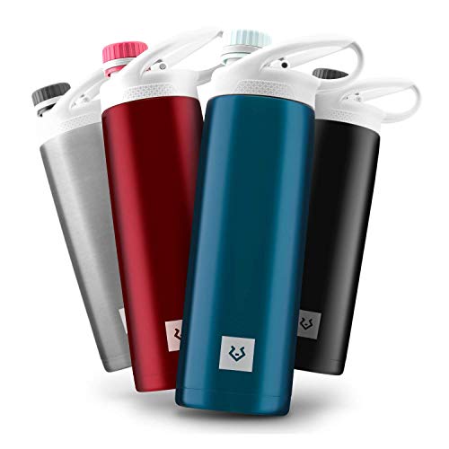 Alphatrail Botella Agua Acera Inoxidable Ray 600ml Azul I con Aislamiento al vacío hasta 24h de frío y 12h de Calor I para el ácido de Carbono I para una óptima hidratación en la Naturaleza Alphatrail Botella Agua Acera Inoxidable Ray 600ml Azul I con Aislamiento al vacío hasta 24h de frío y 12h de Calor I para el ácido de Carbono I para una óptima hidratación en la Naturaleza