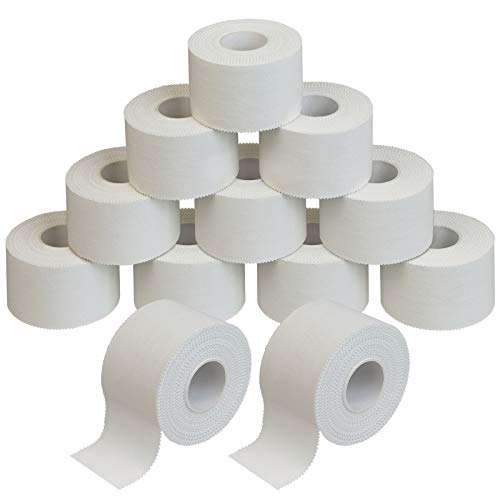 ALPIDEX 12 x Cinta Adhesiva Deportiva Blanca 3,8 cm x 10 m Sport Tape ALPIDEX 12 x Cinta Adhesiva Deportiva Blanca 3,8 cm x 10 m Sport Tape