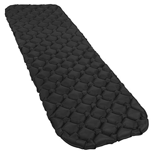 ALPIDEX Colchoneta Camping Esterilla Inflable Camping 190 x 57 x 5 cm Portatil Ligero, Color:Black ALPIDEX Colchoneta Camping Esterilla Inflable Camping 190 x 57 x 5 cm Portatil Ligero, Color:Black