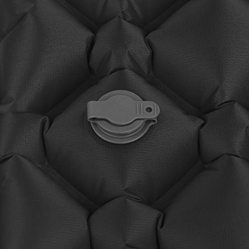 ALPIDEX Colchoneta Camping Esterilla Inflable Camping 190 x 57 x 5 cm Portatil Ligero, Color:Black ALPIDEX Colchoneta Camping Esterilla Inflable Camping 190 x 57 x 5 cm Portatil Ligero, Color:Black