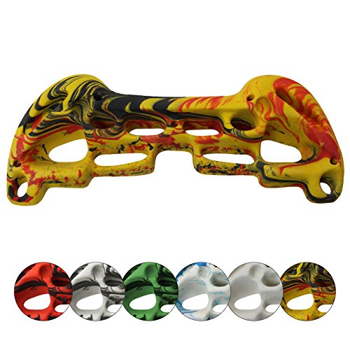ALPIDEX Tabla de Entrenamiento Escalada Tablero multipresa Training Board 48 cm x 32 cm ; Amarillo-Rojo-Negro ALPIDEX Tabla de Entrenamiento Escalada Tablero multipresa Training Board 48 cm x 32 cm ; Amarillo-Rojo-Negro
