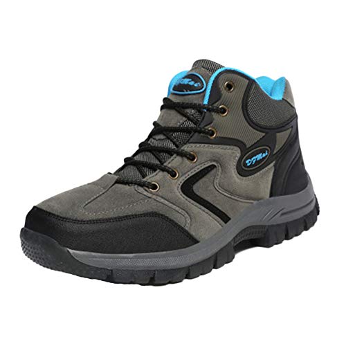 Alta Ayuda Zapatos Impermeables De Senderismo Deslizamiento Resistente Al Desgaste para Hombre Enviar Calcetines Gris 40 EU Alta Ayuda Zapatos Impermeables De Senderismo Deslizamiento Resistente Al Desgaste para Hombre Enviar Calcetines Gris 40 EU