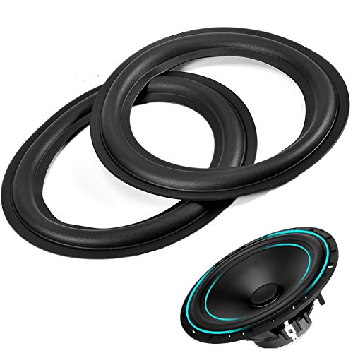 Altavoz de Goma Perforada Foam Edge Anillos Envolventes Piezas Repuesto para la Reparación de Altavoces o DIY (Negro),2pcs 6 Pulgadas / 156 mm Altavoz de Goma Perforada Foam Edge Anillos Envolventes Piezas Repuesto para la Reparación de Altavoces o DIY (Negro),2pcs 6 Pulgadas / 156 mm