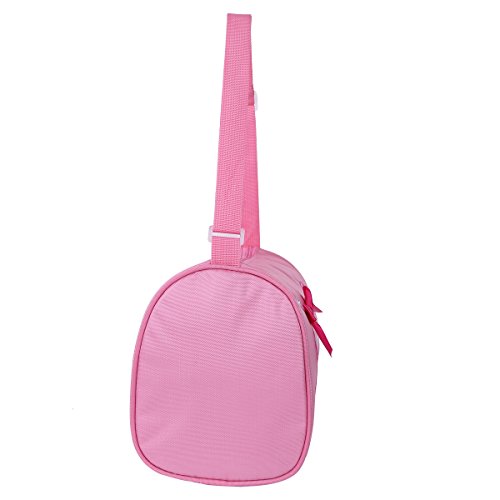 Alvivi Bolsa de Ballet Danza para Niña Bolsa Bandolera Tote Personalizada Deportiva Princesa para Ejercicios Deportes Gimnasio Rosa Un Tamaño