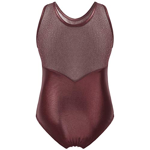 Alvivi Vestido Patinaje Artístico Competición para Niñas Maillot Gimnasia Rítmica Leotardo Ballet Danza Metárico Brillante Ropa Bailarina Patinadora Borgoña 5-6 años Alvivi Vestido Patinaje Artístico Competición para Niñas Maillot Gimnasia Rítmica Leotardo Ballet Danza Metárico Brillante Ropa Bailarina Patinadora Borgoña 5-6 años