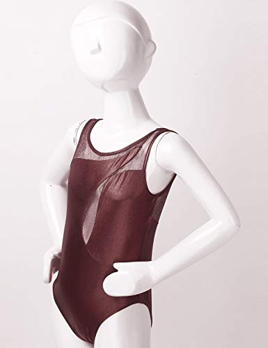 Alvivi Vestido Patinaje Artístico Competición para Niñas Maillot Gimnasia Rítmica Leotardo Ballet Danza Metárico Brillante Ropa Bailarina Patinadora Borgoña 5-6 años Alvivi Vestido Patinaje Artístico Competición para Niñas Maillot Gimnasia Rítmica Leotardo Ballet Danza Metárico Brillante Ropa Bailarina Patinadora Borgoña 5-6 años