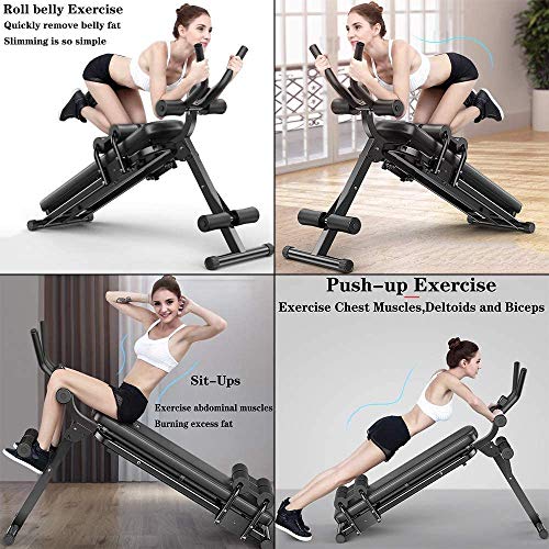 ALYR Ajustable Banco de Pesas, Banco con MusculacióN Multiusos Banco de Abdominales/Banco de Abdominales/Tablero Supino/Banco Fitness para Whole Body Ejercicio,Black ALYR Ajustable Banco de Pesas, Banco con MusculacióN Multiusos Banco de Abdominales/Banco de Abdominales/Tablero Supino/Banco Fitness para Whole Body Ejercicio,Black
