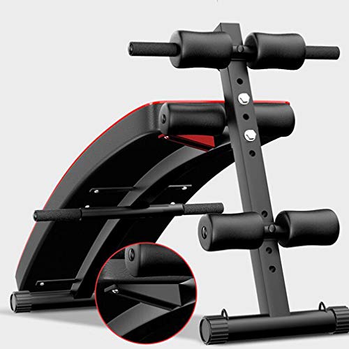 ALYR Ajustable Tablero Supino, Multiusos Banco de Entrenamiento Banco de Pesas Plegable Banco con MusculacióN Banco de Abdominales Banco Fitness Abdominal/Back,A