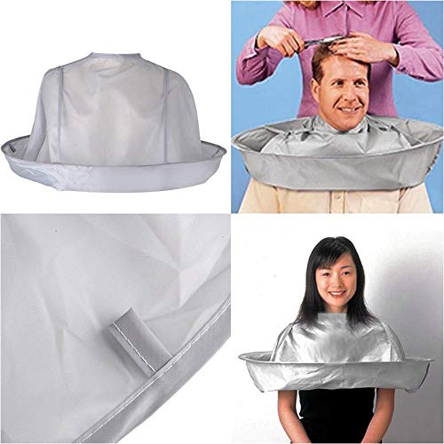 AMACOAM Capa Chal Plegable de Salón de Peluquería para Cortar el Pelo, Accesorio de Peluquería Capa de Corte de Pelo Umbrella Peluqueria Cape Home Use Chal Delantal AMACOAM Capa Chal Plegable de Salón de Peluquería para Cortar el Pelo, Accesorio de Peluquería Capa de Corte de Pelo Umbrella Peluqueria Cape Home Use Chal Delantal