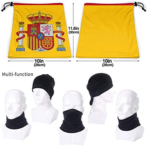 Amanda Horatio Polainas para el cuello de España, forro polar elástico para clima frío, máscara para hombre y mujer, talla única Amanda Horatio Polainas para el cuello de España, forro polar elástico para clima frío, máscara para hombre y mujer, talla única