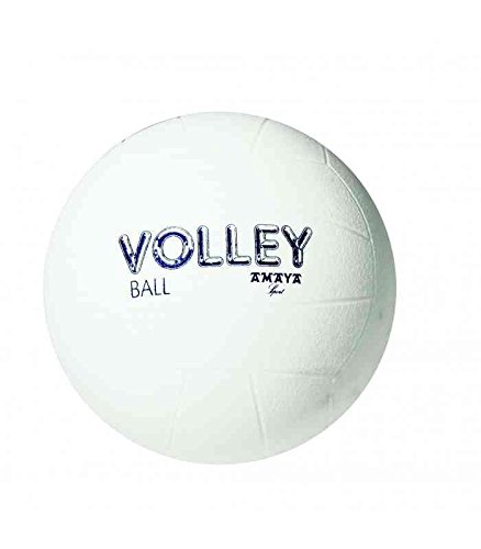 Amaya-Pelota de Voleibol PVC Diam. 210 mm, Color Blanco 700170