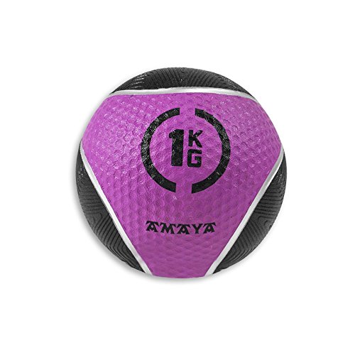 Amaya Sport - Balón Medicinal Caucho High Grip 3 Kg