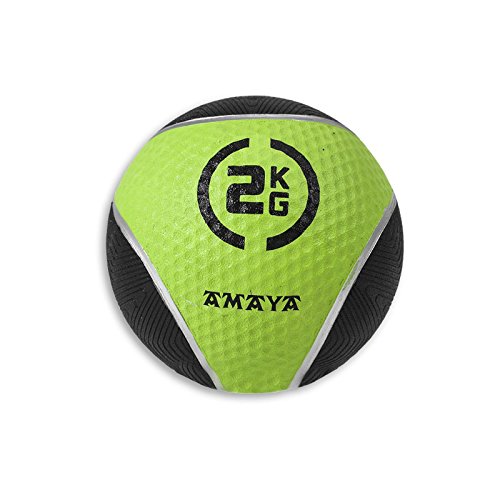 Amaya Sport - Balón Medicinal Caucho High Grip 3 Kg