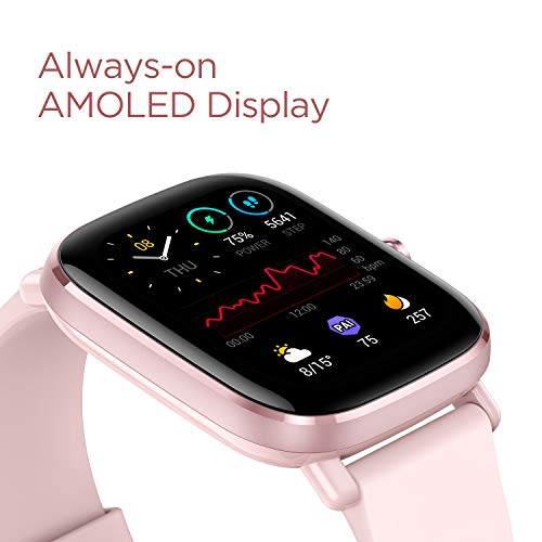 Amazfit GTS 2 Mini Reloj Inteligente Smartwatch Fitness Duración de Batería de 14 días más de 70 Modos Deportivos Medición del Nivel de SpO2 Monitorización de Frecuencia Cardíaca Sueño y Estrés (Pink) Amazfit GTS 2 Mini Reloj Inteligente Smartwatch Fitness Duración de Batería de 14 días más de 70 Modos Deportivos Medición del Nivel de SpO2 Monitorización de Frecuencia Cardíaca Sueño y Estrés (Pink)