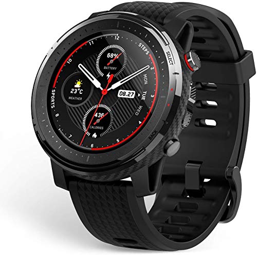 Amazfit Stratos 3 Smartwatch Reloj Inteligente 19 modos deporte Activitiy Tracker GPS controla musica-Negro Amazfit Stratos 3 Smartwatch Reloj Inteligente 19 modos deporte Activitiy Tracker GPS controla musica-Negro