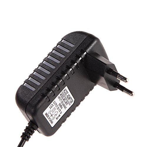 Amazingdeal365 AC 100-240V Adaptador Convertidor DC 5,5 x 2,5 mm 6V 1A 1000mA Cargador Adaptador de Corriente Negro