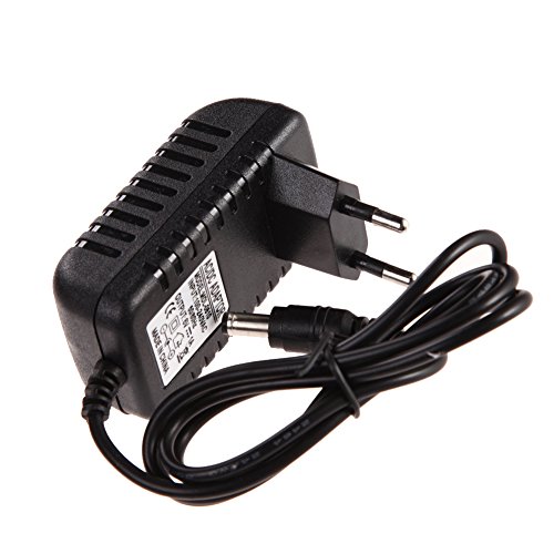 Amazingdeal365 AC 100-240V Adaptador Convertidor DC 5,5 x 2,5 mm 6V 1A 1000mA Cargador Adaptador de Corriente Negro Amazingdeal365 AC 100-240V Adaptador Convertidor DC 5,5 x 2,5 mm 6V 1A 1000mA Cargador Adaptador de Corriente Negro