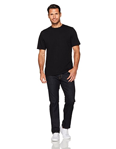 Amazon Essentials 2-Pack Regular-Fit Short-Sleeve Crewneck T-Shirts Camiseta, Negro (Black), X-Small
