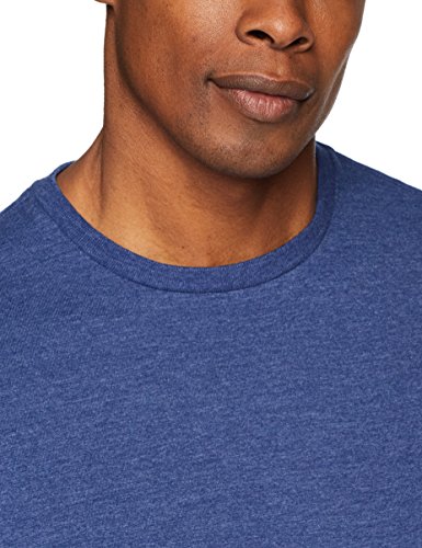 Amazon Essentials 2-Pack Short-Sleeve Crewneck T-Shirt Camiseta, Azul (Navy Heather), Large Amazon Essentials 2-Pack Short-Sleeve Crewneck T-Shirt Camiseta, Azul (Navy Heather), Large