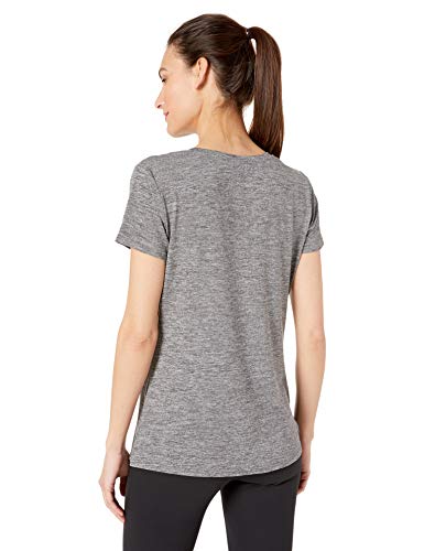 Amazon Essentials 2-Pack Tech Stretch Short-Sleeve Crew T-Shirt Athletic-Shirts, Space Dye Negro, Large Amazon Essentials 2-Pack Tech Stretch Short-Sleeve Crew T-Shirt Athletic-Shirts, Space Dye Negro, Large