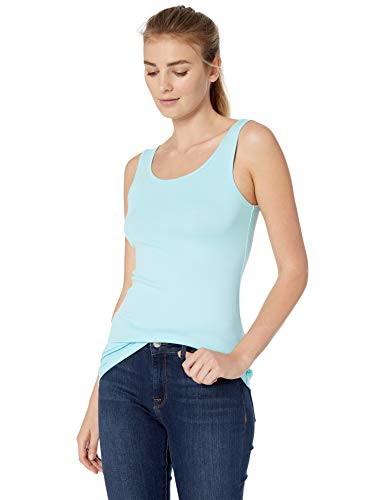 Amazon Essentials – Camiseta de tirantes de corte entallado para hombre (2 unidades), Azul (Aqua/White), US XS (EU XS - S) Amazon Essentials – Camiseta de tirantes de corte entallado para hombre (2 unidades), Azul (Aqua/White), US XS (EU XS - S)
