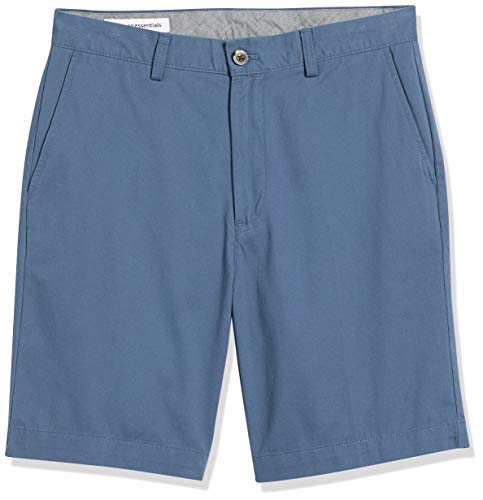 Amazon Essentials Classic-Fit Short Pantalones Cortos, Azul (Blue), 58 (Talla del fabricante: 30) Amazon Essentials Classic-Fit Short Pantalones Cortos, Azul (Blue), 58 (Talla del fabricante: 30)