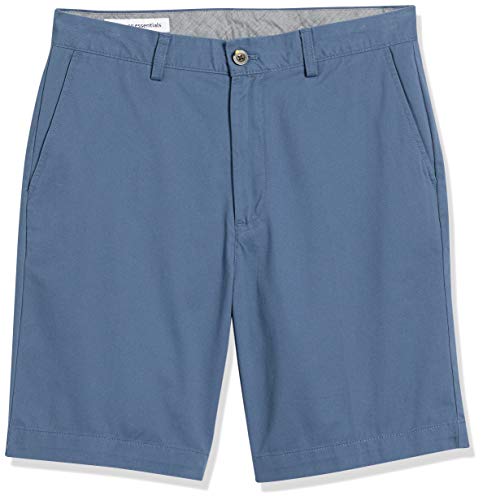 Amazon Essentials Classic-Fit Short Pantalones Cortos, Azul (Blue), 58 (Talla del fabricante: 30)