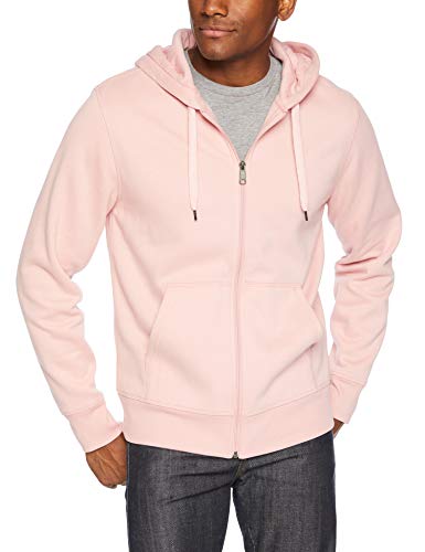 Amazon Essentials Full-Zip Hooded Fleece Sweatshirt sudadera, Rosa (pink), Medium