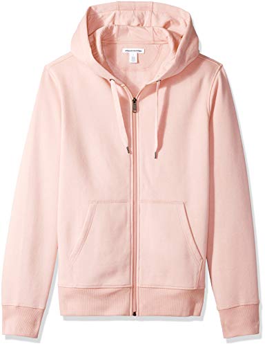 Amazon Essentials Full-Zip Hooded Fleece Sweatshirt sudadera, Rosa (pink), Medium Amazon Essentials Full-Zip Hooded Fleece Sweatshirt sudadera, Rosa (pink), Medium