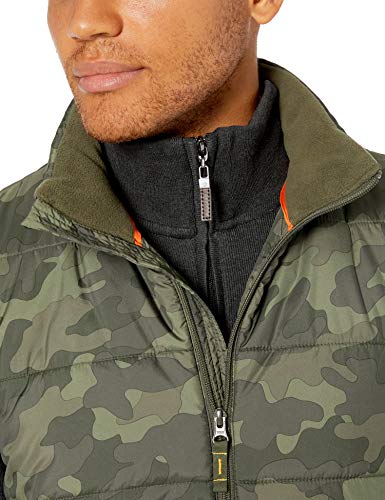 Amazon Essentials Heavy-Weight Puffer Vest Down-Outerwear-Vests, Camo, US L (EU L)