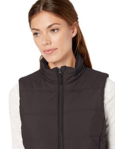 Amazon Essentials Heavy-Weight Puffer Vest Down-Outerwear-Vests, Negro, US L (EU L - XL)