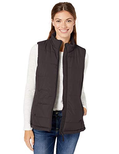 Amazon Essentials Heavy-Weight Puffer Vest Down-Outerwear-Vests, Negro, US L (EU L - XL)