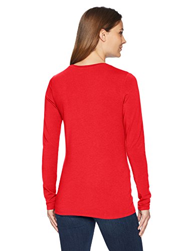 Amazon Essentials Long-Sleeve T-Shirt Novelty-t-Shirts, Rojo, XS