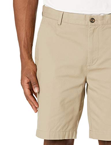 Amazon Essentials – Pantalón corto de corte entallado para hombre (22,8 cm), Marrón (Khaki Kha), 29W