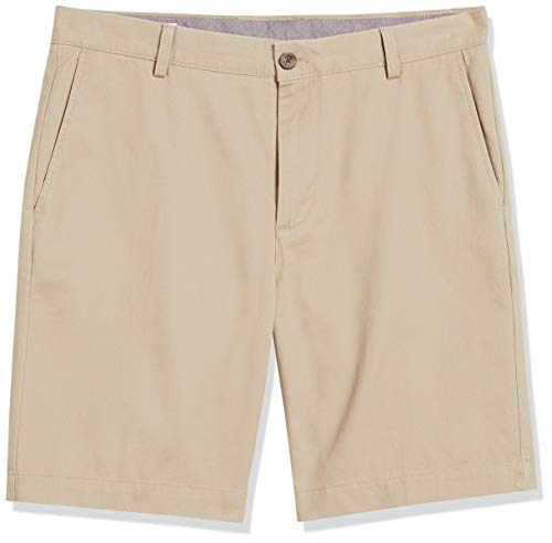 Amazon Essentials – Pantalón corto de corte entallado para hombre (22,8 cm), Marrón (Khaki Kha), 29W