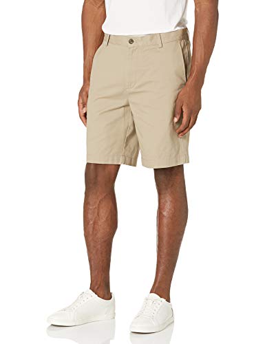 Amazon Essentials – Pantalón corto de corte entallado para hombre (22,8 cm), Marrón (Khaki Kha), 29W