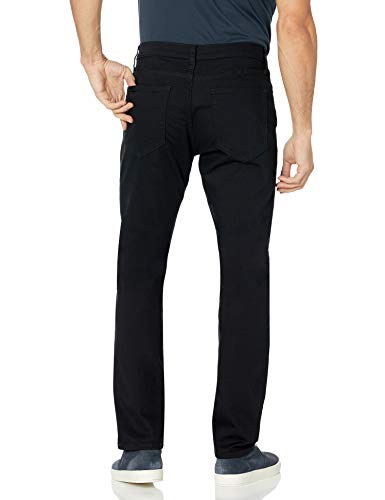 Amazon Essentials - Pantalones vaqueros elásticos de corte atlético para hombre, Negro (Black), 40W / 29L